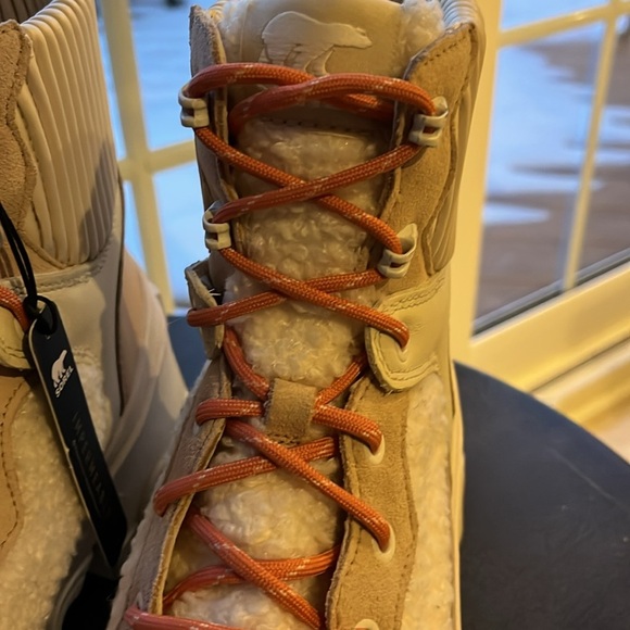 SOREL NWT Brex Women’s Winter Boots Cozy Lace Waterproof size 8.5M ski trip - Picture 4 of 14